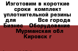 Изготовим в короткие сроки  комплект уплотнительной резины для XRB 6,  - Все города Бизнес » Оборудование   . Мурманская обл.,Кировск г.